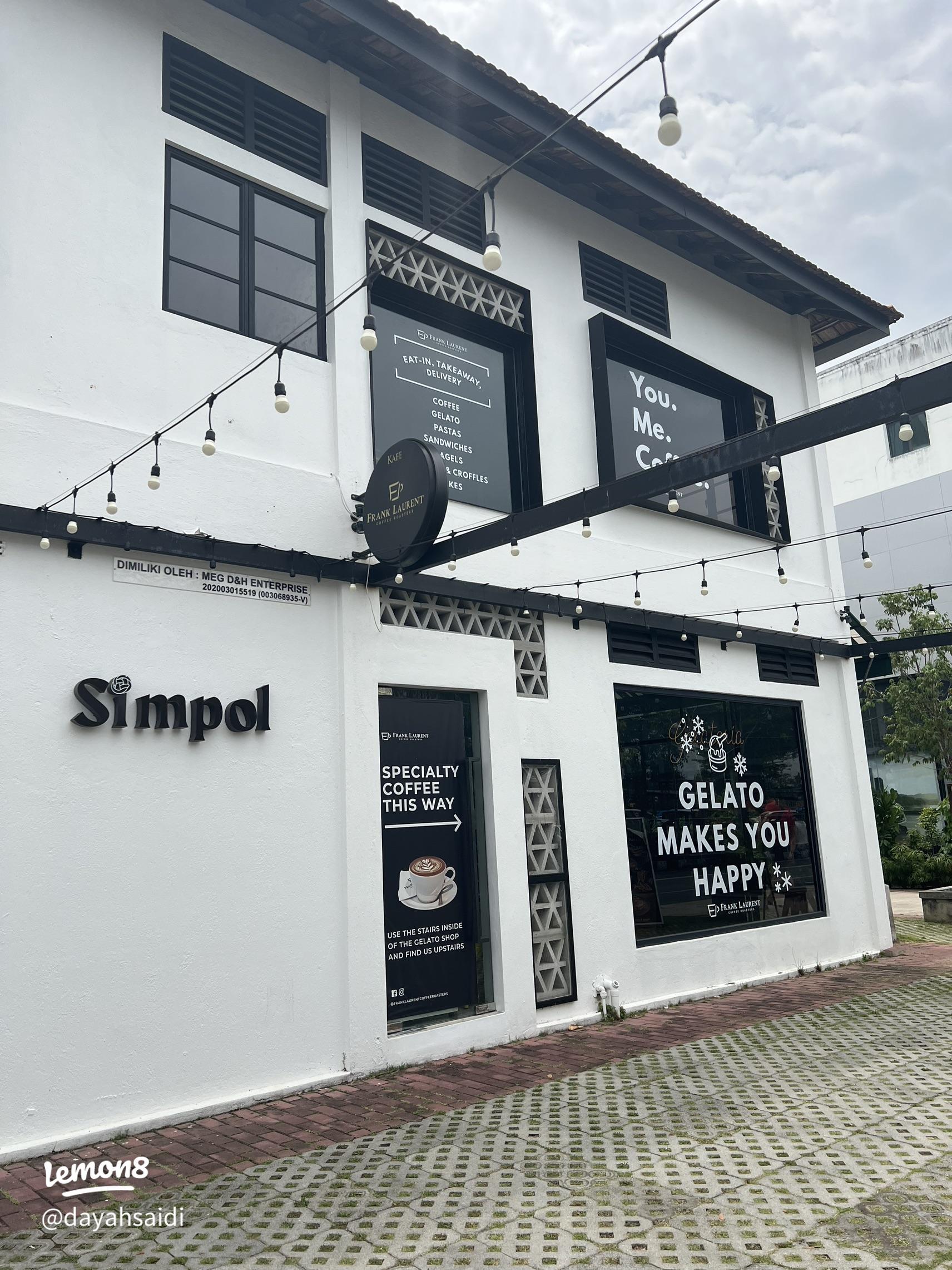 3d view of Simpol Cafe