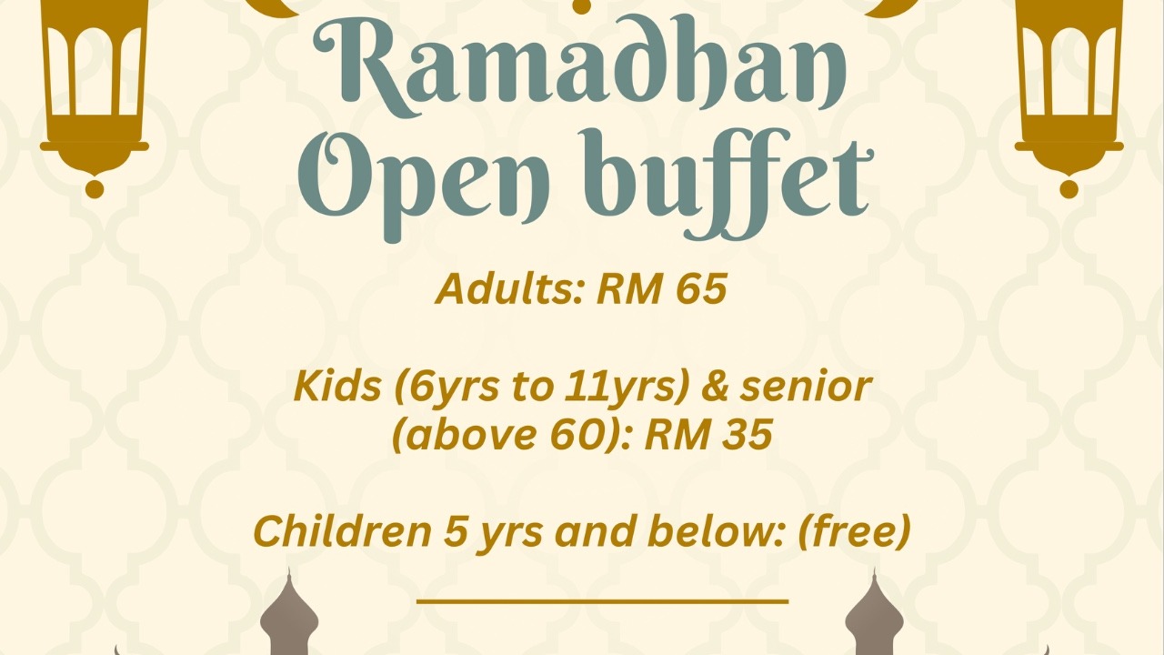 Ramadan Buffet Limited Promotion
